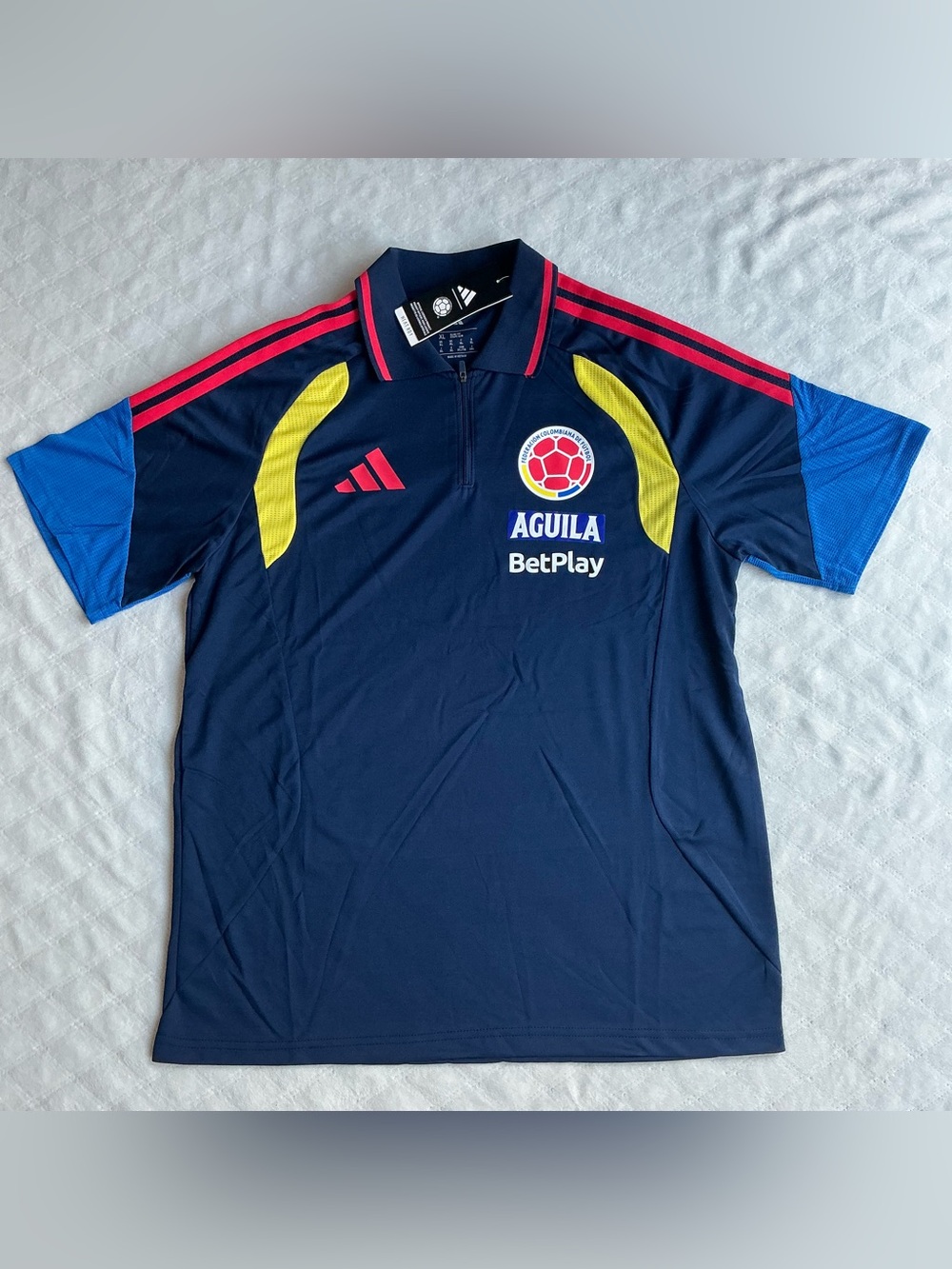 Colombia National Team Polo 2026 Navy Blue FIFA World Cup Size XL
